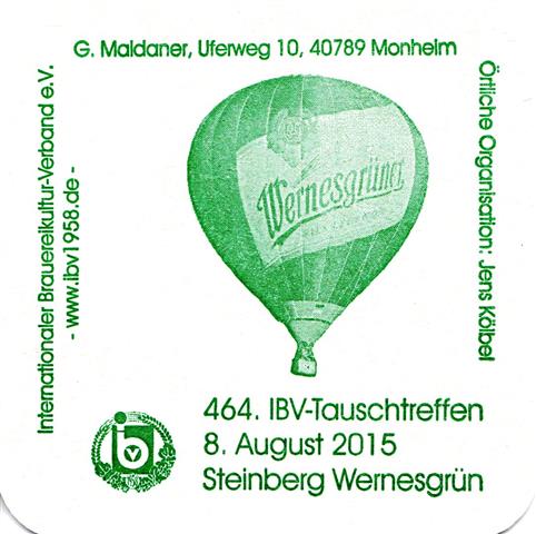 steinberg v-sn wernes ibv 8b (quad185-464 tauschtreffen 2015-grn)
